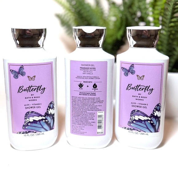 BUTTERFLY Body Wash Shower Gel - Picture 2 of 2